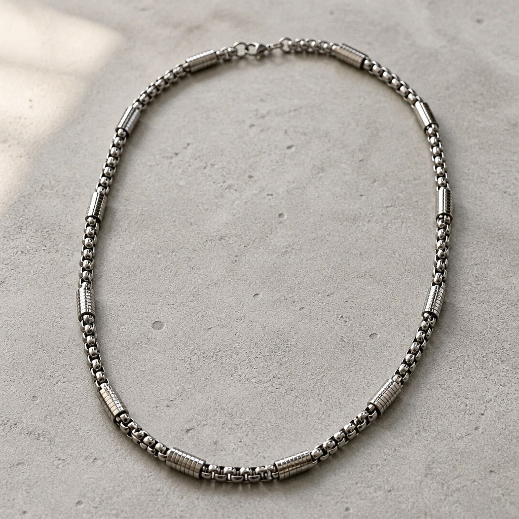 Stainless Steel Statement Chain Necklace