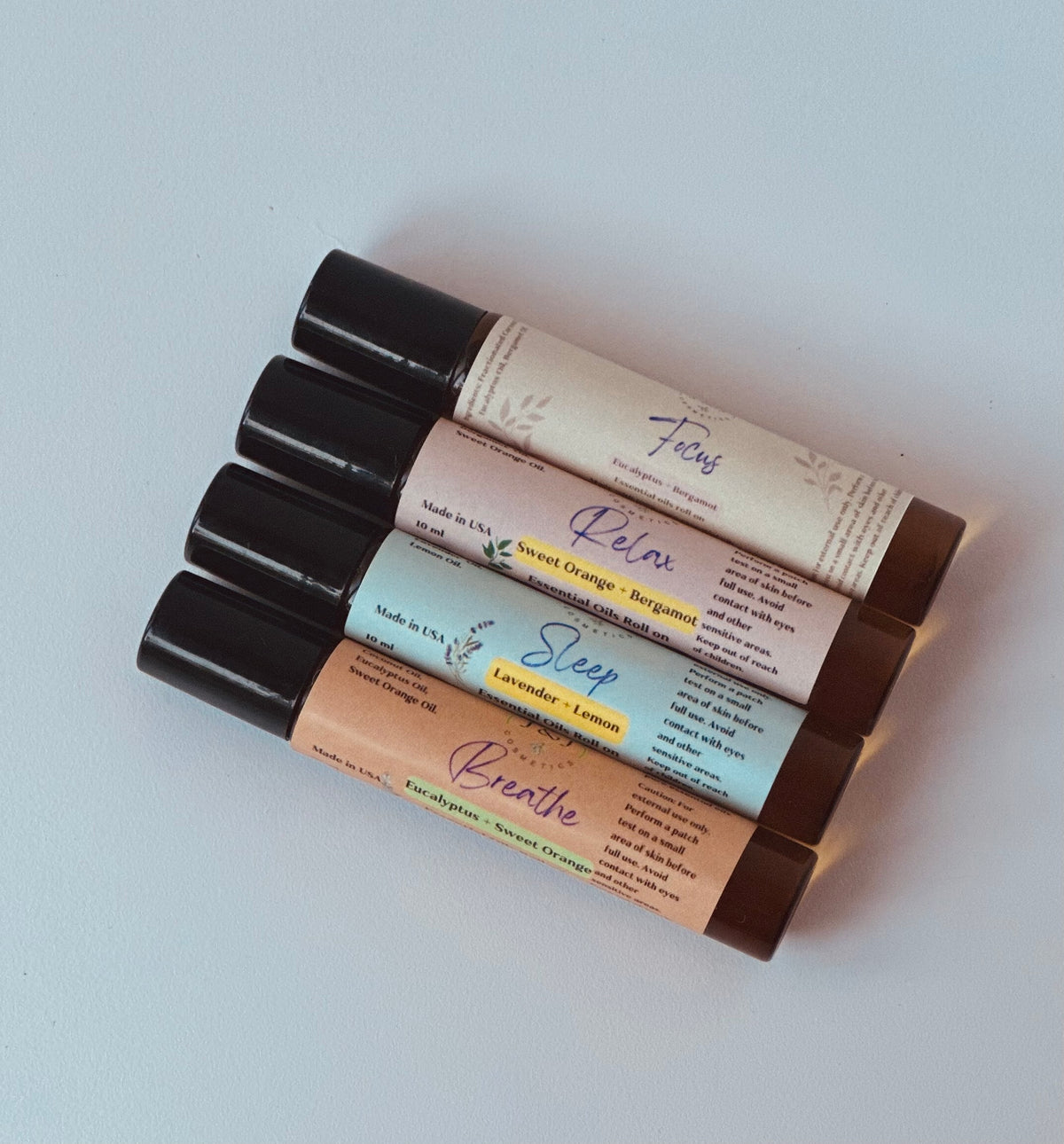 Focus Essential Oils Roll-On (Eucalyptus & Bergamot)
