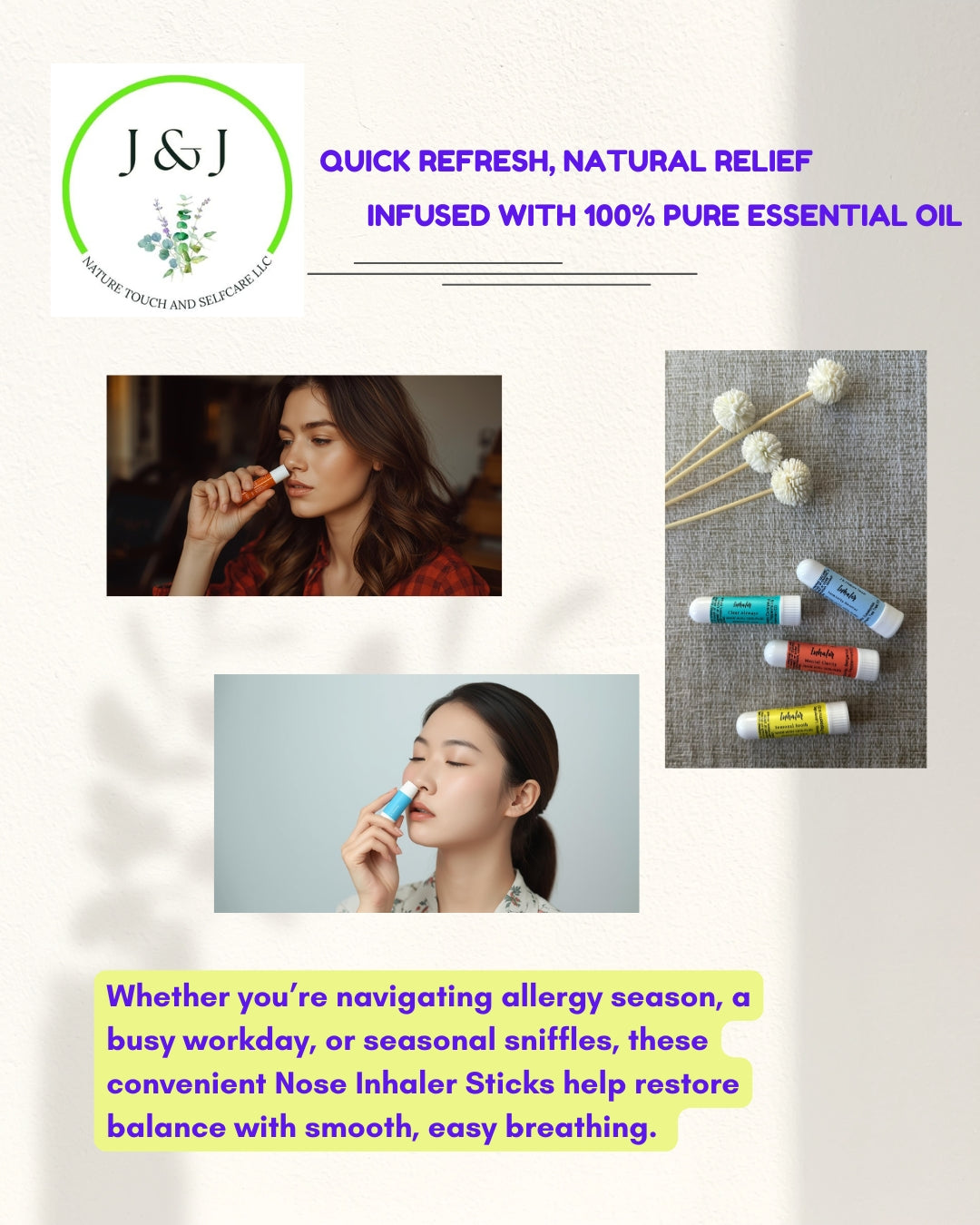 Inhalers – Quick Refresh, Natural Relief