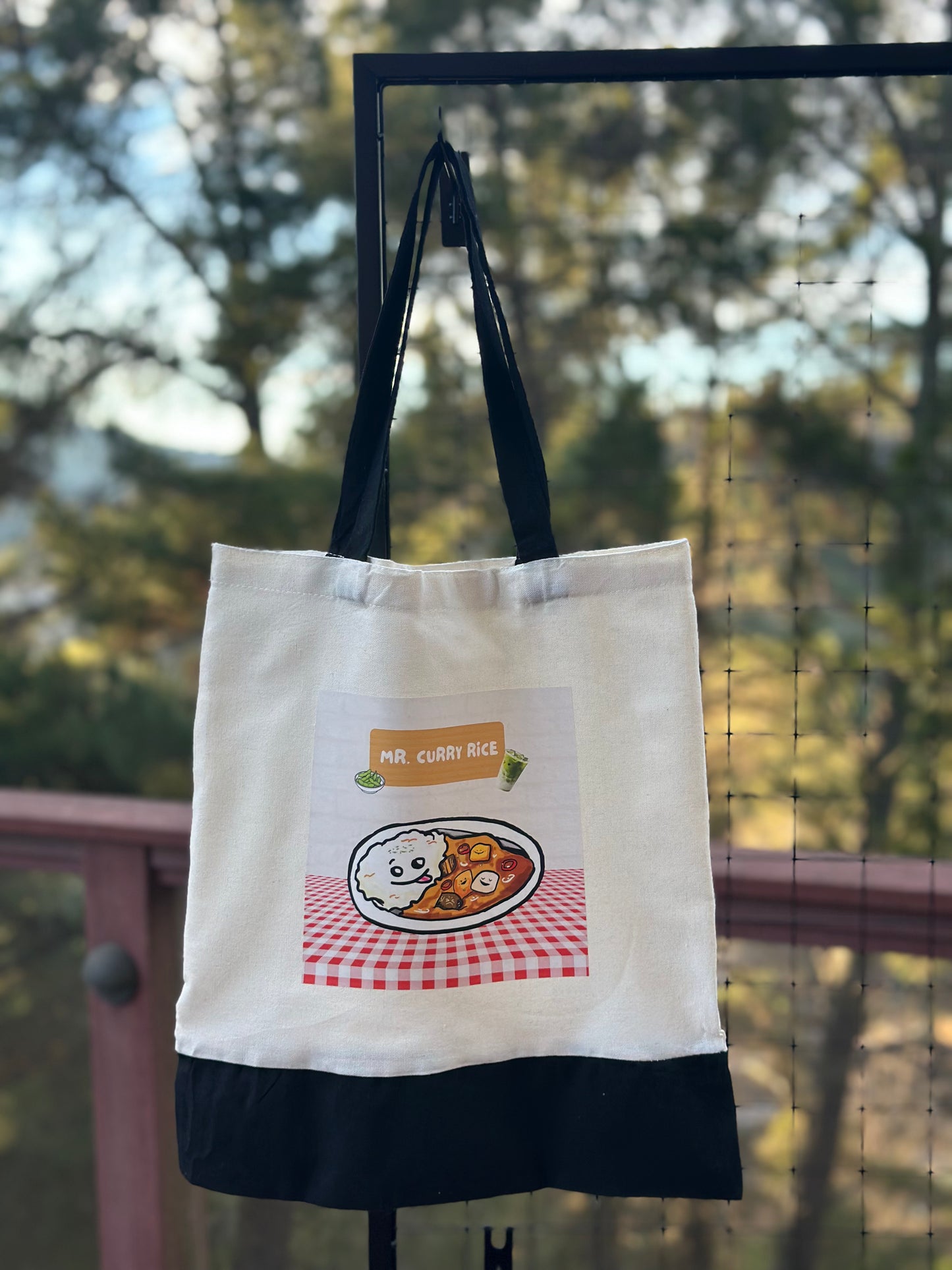 Handmade Foodie Canvas Tote Bag Collection