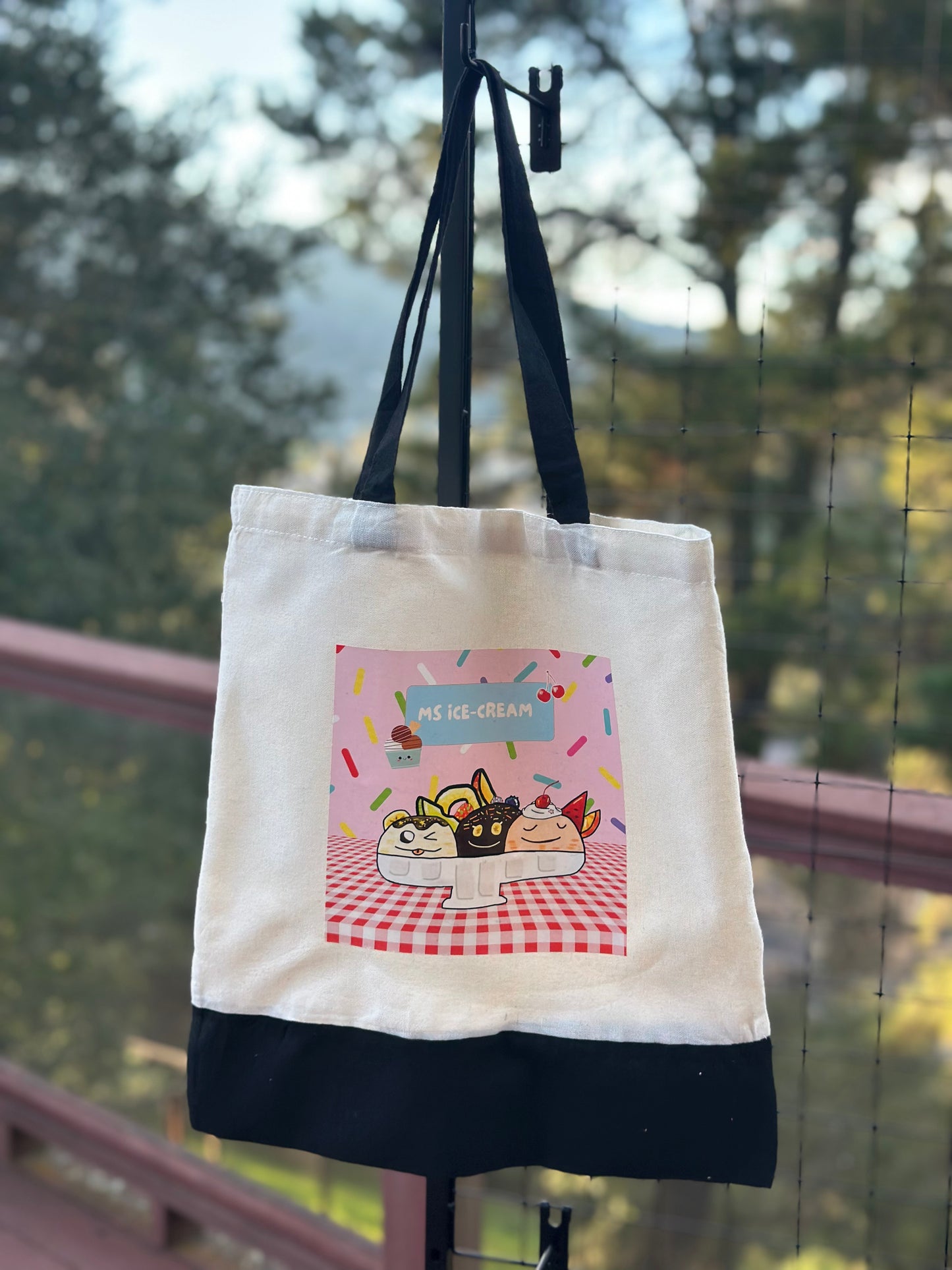 Handmade Foodie Canvas Tote Bag Collection