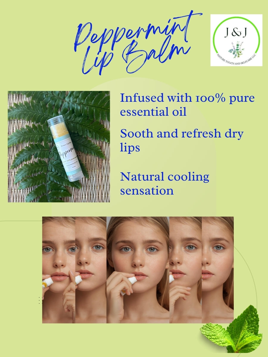 Refreshing Peppermint Lip Balm