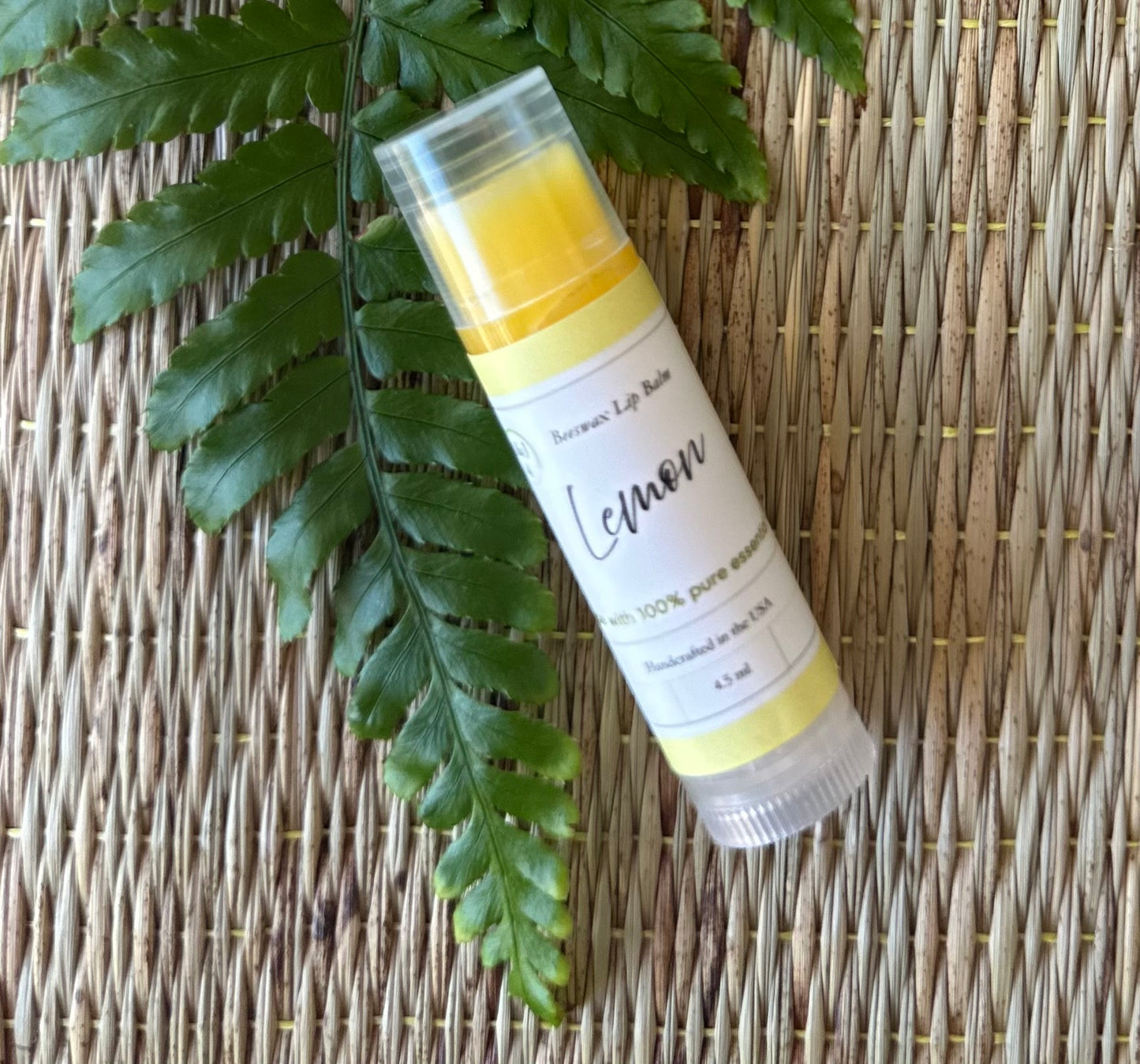 Zesty Lemon Lip Balm