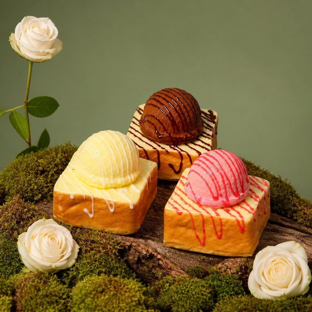 Squishy Ice Cream Toast Collection