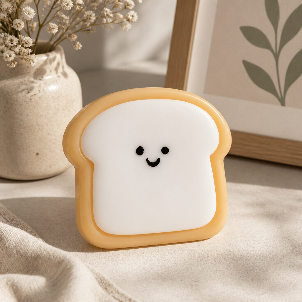 Mr. Toast Squishy Toy