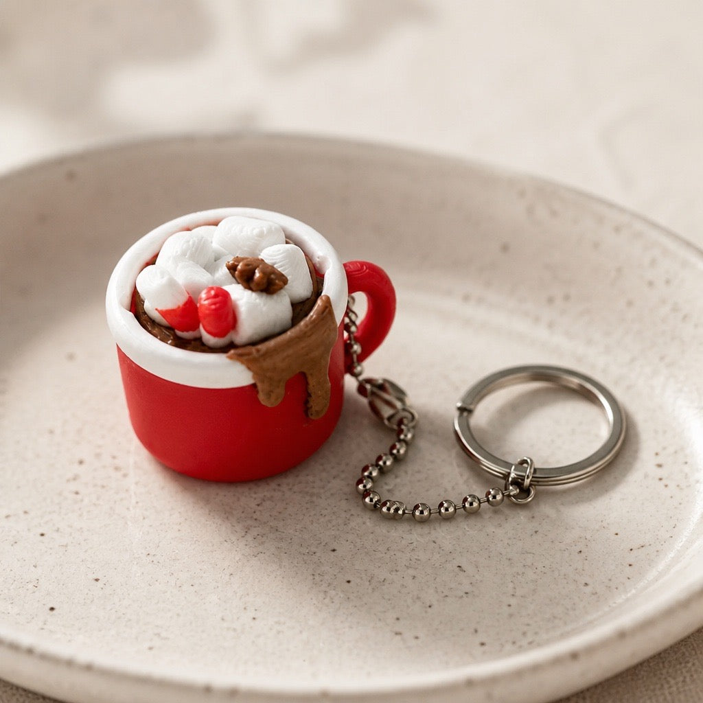 Hot Cocoa Fidget Toy – Red Mug