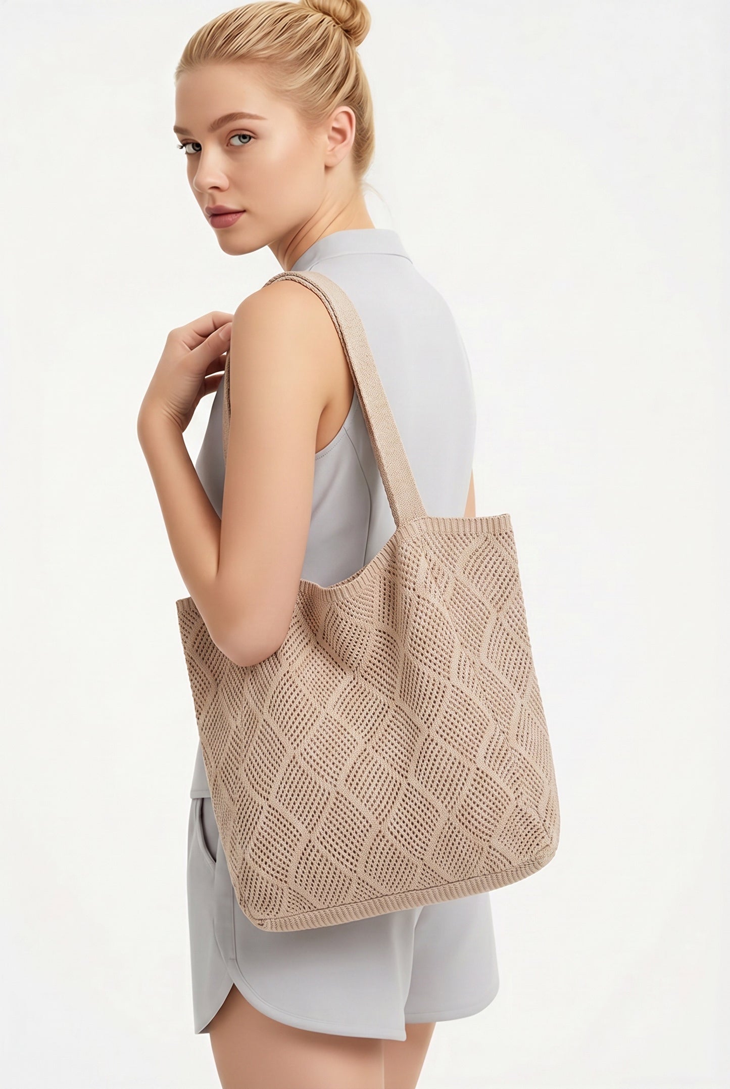 Large Crochet Bag